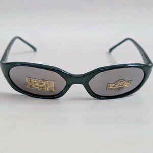 NWT Vintage 90's PC Rectangle Sport Wrap Sunglasses (S. Green)